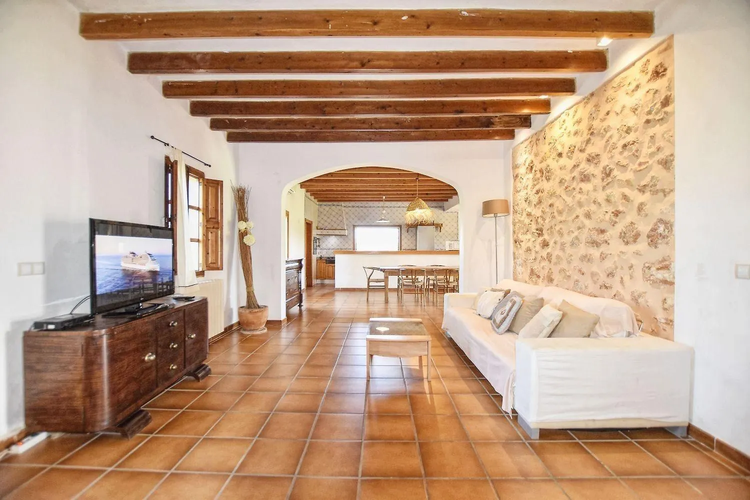 Prázdninový dům Ferienhaus Costitx Mit Pool Und Internet Fuer 12 Personen
